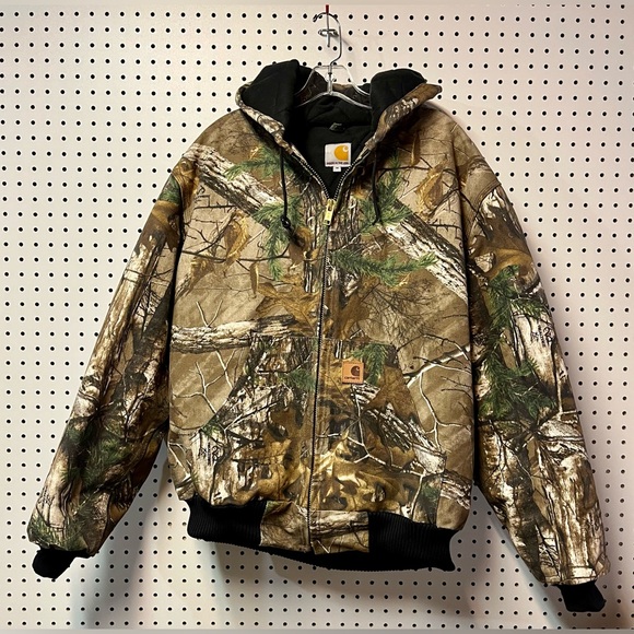Carhartt Other - Vintage Carhartt Real Tree Workwear Jacket Camo Size M